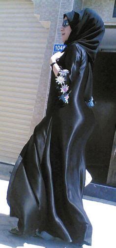 14 Satin Ideas Black Abaya Abaya Fashion