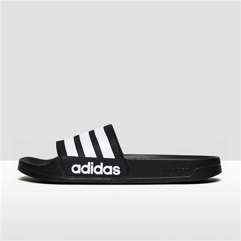 adidas cloudfoam adilette slippers zwart heren perrysport