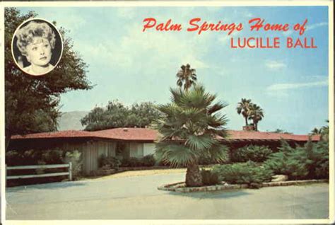 Palm Springs Home Of Lucille Ball California