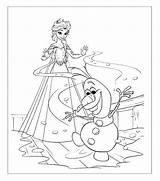 Elsa Castle Frozen Coloring Pages Ice Getdrawings sketch template