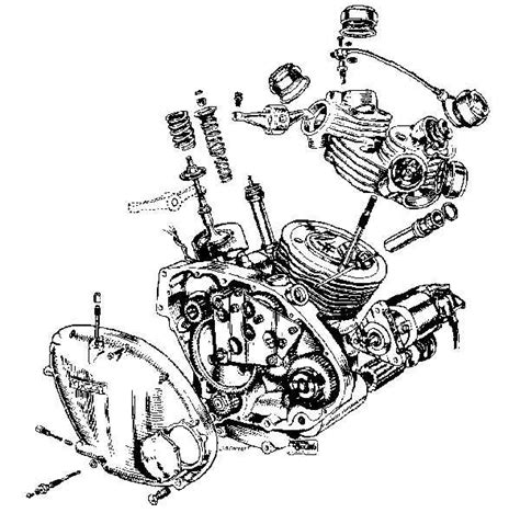 motorcycle engine parts diagram diagram wiring scooter