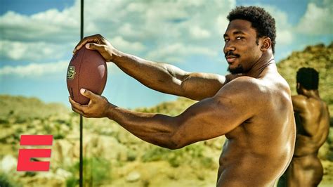 myles garrett in the body issue behind the scenes body issue 2019 youtube