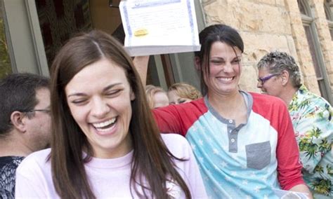 first gay marriage license granted to two women in arkansas after judge strikes down ban daily
