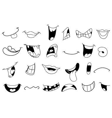 cartoon mouth vector images  vector cartoon lips printable