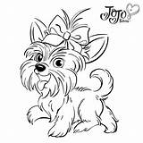 Jojo Siwa Bowbow Unicorn Kleurplaat Coloringpagesonly sketch template