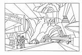 Coloring Empire Strikes Back Pages Getcolorings Lineart sketch template