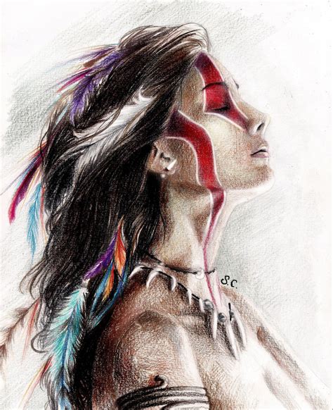 The Taino Girl Native American Art American Indian Art American Art