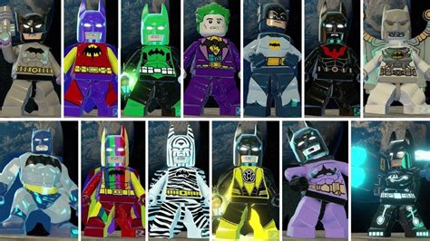 batman characters suits  lego batman  doovi