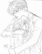 Hugging Boy Girl Drawing Nakatsu Mizuki Drawings Getdrawings Deviantart sketch template