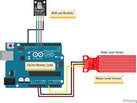 water level sensor  arduino learn  water sensor  arduino