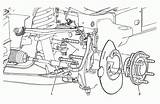 Silverado Chevy Front Drawing Diagram Parts 2000 1500 Wheel Axle 2007 Bearing Left Cv 4wd Replace Truck Oem Yukon Torque sketch template