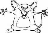 Mouse Coloring Pages Wecoloringpage sketch template