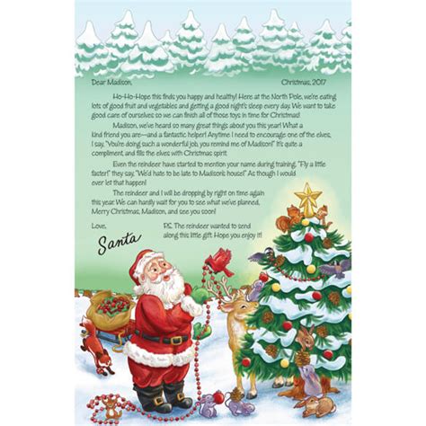 Personalized Letter From Santa Miles Kimball
