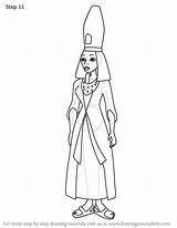 Hatshepsut Queen Drawingtutorials101 Sandiego sketch template