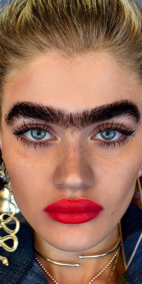 unibrow unibrow hairy hairy eyebrows natural hairy brows unibrow