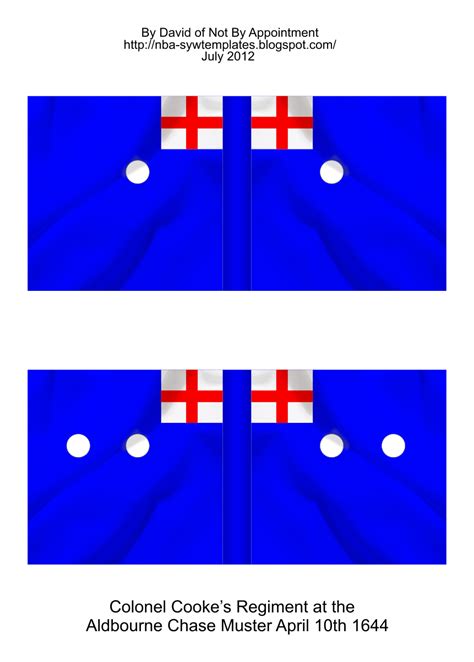 appointment english civil war flags royalist infantry