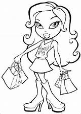 Bratz Coloring Pages Shopping Grocery Book Print Printable Sheets Store Girls Drawings Colour Paint Getcolorings Info Color Filminspector Coloriage Posted sketch template