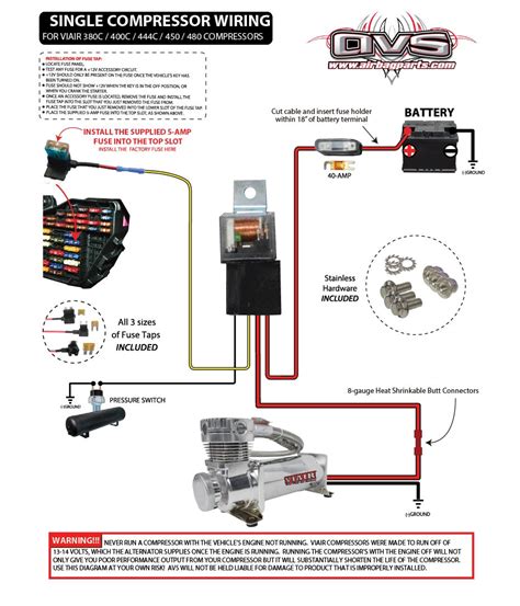 compressor wiring diagram