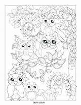 Coloring Pages Hard Owl Easy Disney Getcolorings Printable sketch template