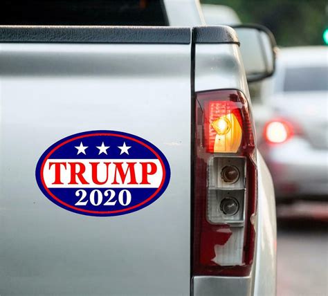 trump car magnet donald trump president  magnetic bumper sticker work house signs