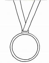 Medals Medal Olympique Olympiques Médailles Medaille Coloriage Olympische Jo Idées Sketchite sketch template