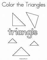 Coloring Color Triangles Worksheet Pages Sheets Triangle Shape Noodle Twistynoodle Twisty Kids Shapes Worksheets Mini Books Print Ll Activities Favorites sketch template