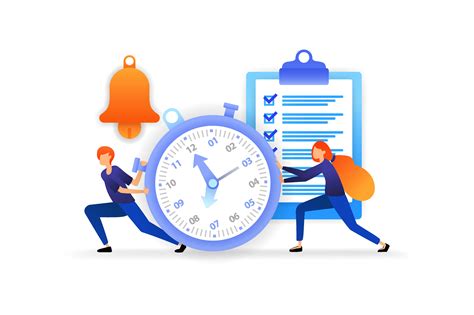 time management vector art icons  graphics