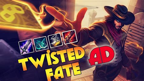 twisted fate full adadc  build youtube