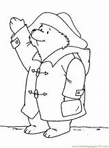Paddington Bear Coloring Pages Kids Print Colouring Cartoons Beertje Color Coat Activities Printable Baby Sheets Write Popular Choose Board sketch template