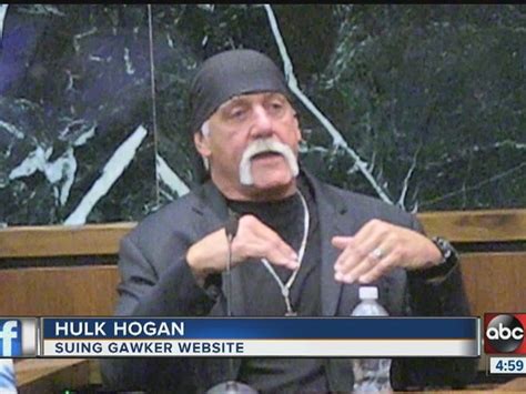 Hulk Hogan Takes Stand In Sex Tape Trial