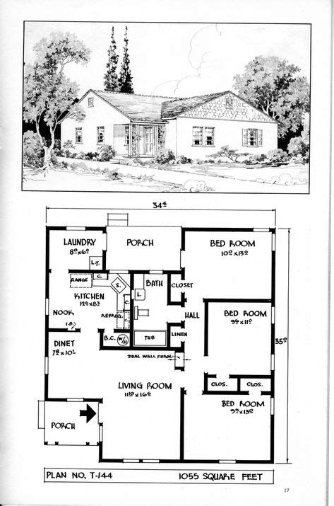img mid century house bungalow house plans