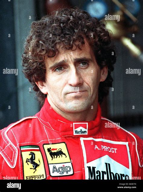 alain prost stock photo alamy