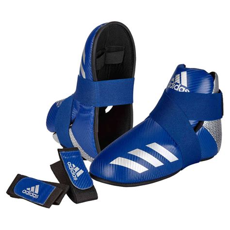 adidas pro kickboxing fussschutz blau silber adikbbhd aag