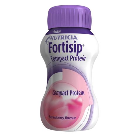 fortisip compact protein strawberry ml ctn  sss australia sss australia medical