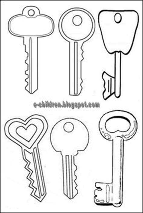 printable key template cut    crafts