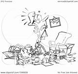 Room Messy Living Cartoon Woman Outline Clip Toonaday Royalty Illustration Clipart Rf Leishman Ron 2021 sketch template
