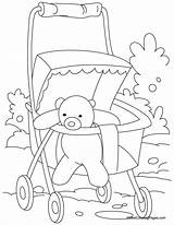 Coloring Pages Seat Pram Car Stroller Kids Choose Board Getdrawings Getcolorings sketch template