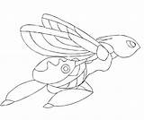 Pokemon Scizor Lineart sketch template