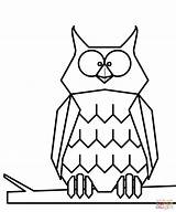 Owl Coloring Cartoon Pages Printable Clipartbest Drawing sketch template