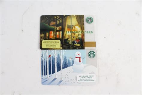 starbucks gift cards   pieces property room