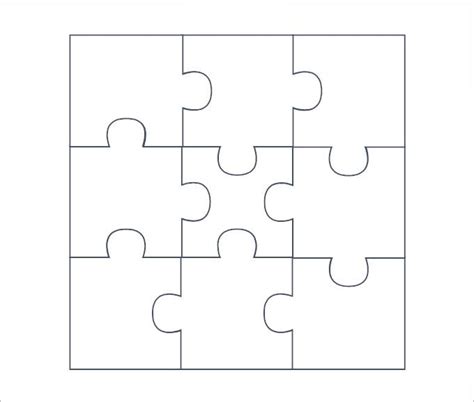 puzzle piece templates  psd png  formats