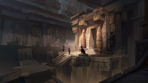 ancient tomb vincent   artstation  httpswwwartstationcom