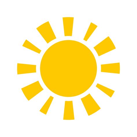 zon pictogram  vectorkunst bij vecteezy