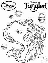 Coloring Rapunzel Princess Pages Tangled Disney Sheet Cartoon Color Pensamientosmicro Print Prince Title Choose Board Sheets Related Articles Kids sketch template