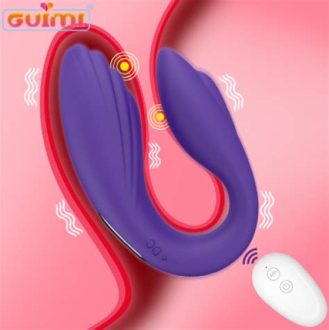 new 2020 guimi wireless u shaped vibrator sex toy for