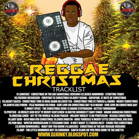 dj junky djjunky reggae christmas mixtape