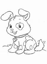 Coloring Baby Pages Puppy Cute Puppies Animal Dog Pomeranian Animals Drawing Disney Sheets Kids Color Outline Colouring Kitten Dragon Babies sketch template