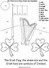 Shamrock Flag Color St Number Patrick Addition Harp Enchantedlearning Crafts Simple Numbers Coloring Colorbynumber Stpatrick Printouts Kids Activities sketch template