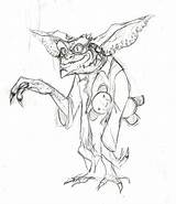 Gremlin Drawing Gremlins Deviantart Rapide Drawings Paintingvalley Stats Downloads sketch template