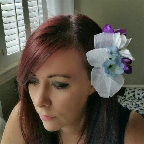 shop  latest photo  flowersbytherese  etsy floral hair clip